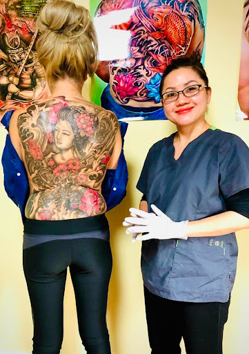 Explore booty cheek tattoo ideas, creative tattoo ideas in Garden Grove, available at Anna Hang Tattoo