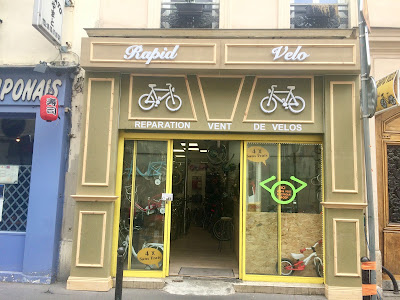 Rapid-Vélo à Paris