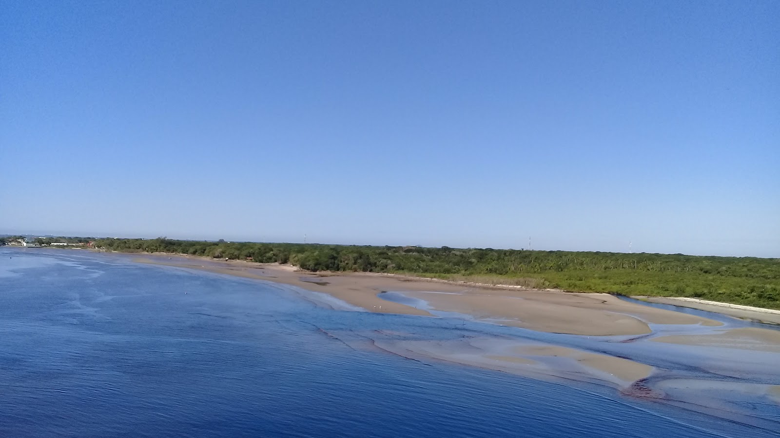 Φωτογραφία του Παραλία Ποντάλ ντο Σουλ με μακρά ευθεία ακτή