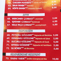 Carte du Restaurant Kardelen à Langen