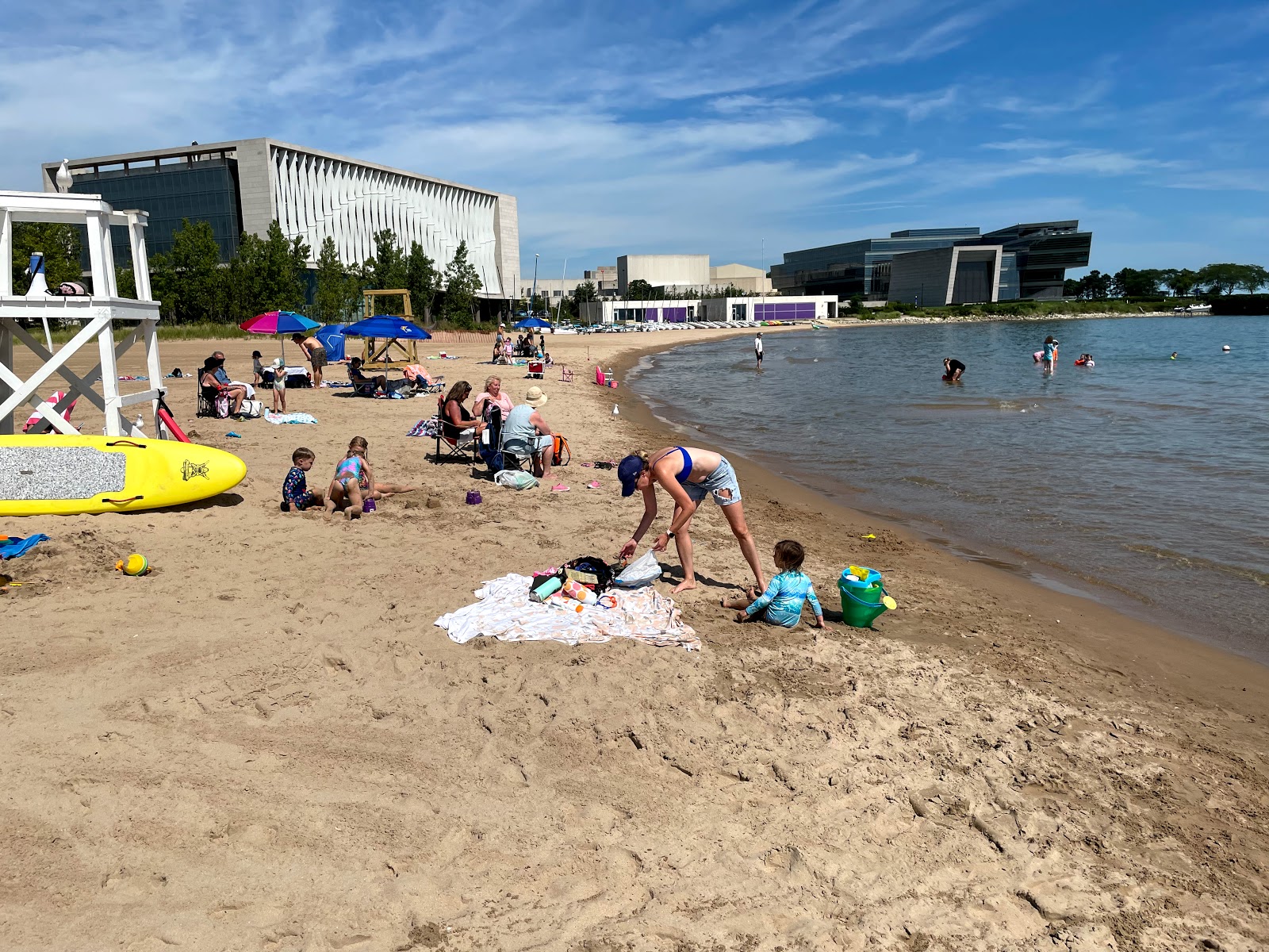 Photo of Clark Street Beach with bright sand surface
