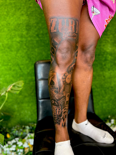 Explore footprint tattoo ideas, creative tattoo ideas in Warner Robins, available at Pen & Portrait Tattoos