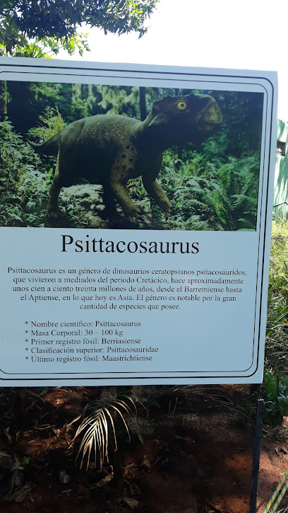 Parque jurásico prehistórico