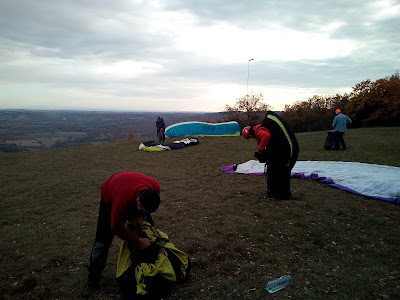 Décollage Parapente Marnaves à Marnaves