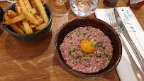 Steak tartare du Restaurant français La place Longchamp à Paris - n°9
