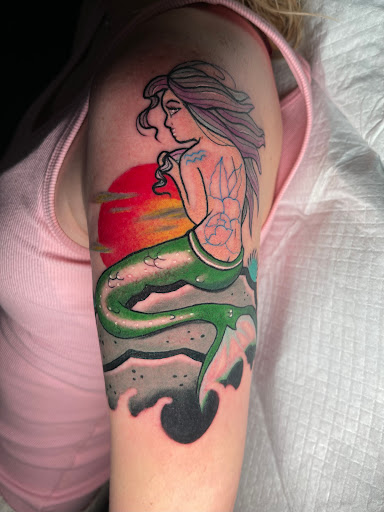 Explore patchwork tattoo ideas female, creative tattoo ideas in Duluth, available at Stronghold Tattoo Studio (Walk-ins welcome)