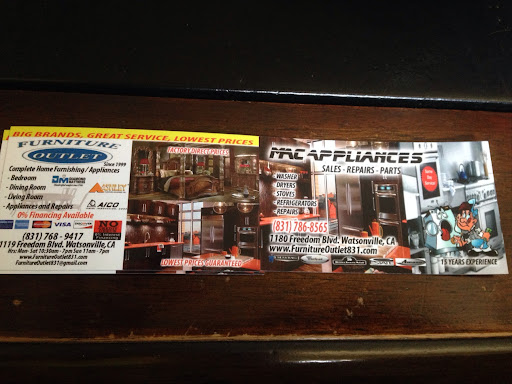 Appliance Repair Service «Medinas Appliance Center», reviews and photos, 1180 Freedom Blvd, Watsonville, CA 95076, USA