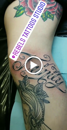 Explore alkaline trio tattoo ideas, creative tattoo ideas in Wenatchee, available at Rebels Tattoo Studio