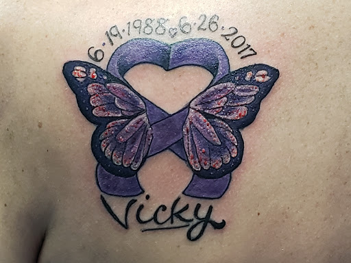 Explore dark themed tattoo ideas, creative tattoo ideas in Aurora, available at Ronin Tattoo Studio INC