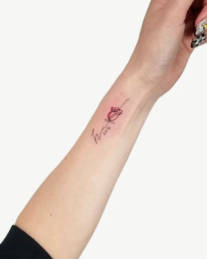 Explore singing tattoo ideas, creative tattoo ideas in Sunnyvale, available at Greego tattoo