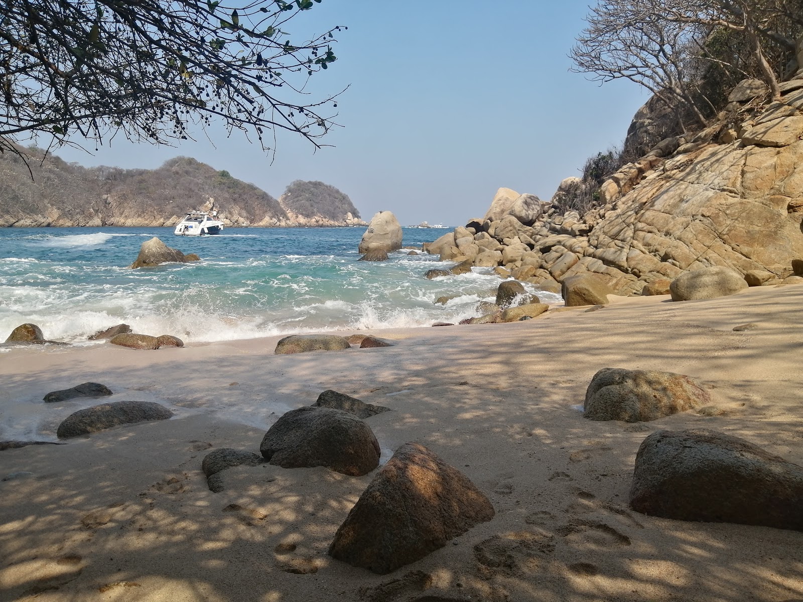 Foto von Roqueta Dania beach wilde gegend