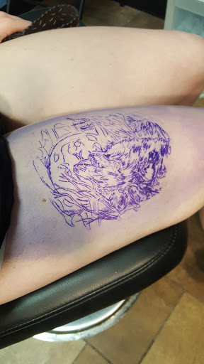 Explore cruise ship tattoo ideas, creative tattoo ideas in Auburn, available at Sugar Skulls CBD and Piercings