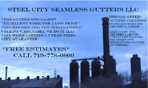 Roofing Contractor «Steel City Seamless Gutters L.L.C», reviews and photos, 1507 Stone Ave, Pueblo, CO 81004, USA
