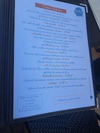 Crêperie Pastel et Sarrasin à Toulouse (le menu)