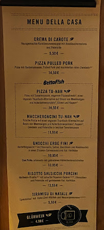 L'Osteria Berlin Humboldthafen à Berlin menu
