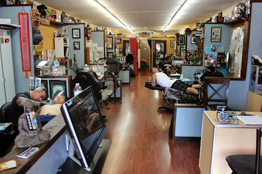 Explore tattoo ideas arm male, creative tattoo ideas in San Diego, available at Funhouse Tattoo