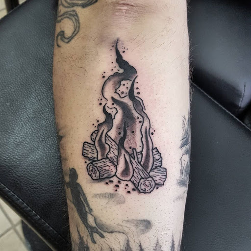 Explore c.r.p.s tattoo ideas for a daughter to honor her father, creative tattoo ideas in Centerton, available at Traditions Tattoo Company