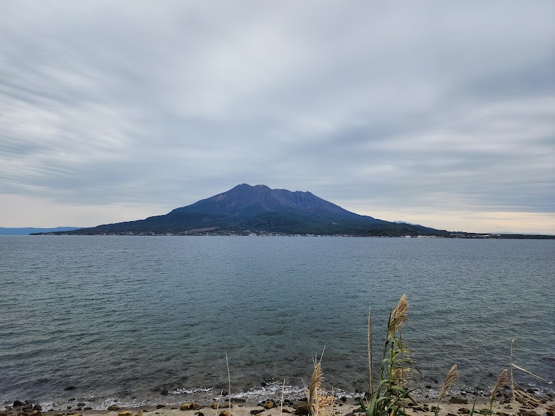 桜島撮影スポット駐車場