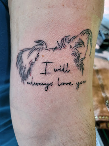 Explore tractor tattoos ideas, creative tattoo ideas in Addison, available at Cat Tattoo