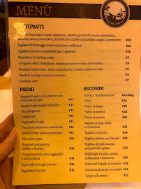Il Cantuccio à Arezzo menu