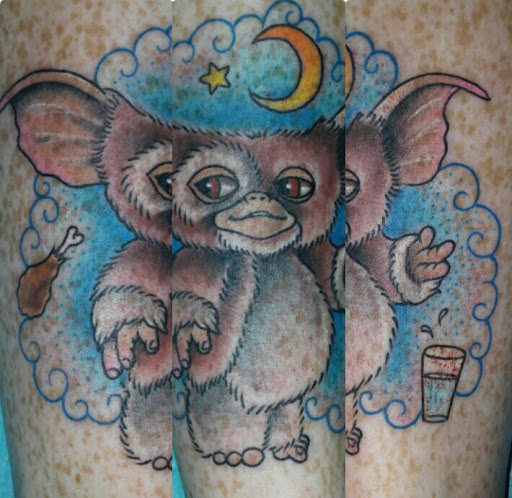 Explore evil angel tattoo ideas, creative tattoo ideas in Arlington, available at The Chosen One Ink