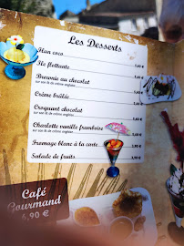Carte du Restaurant la Paillotte à Fontenay-le-Comte