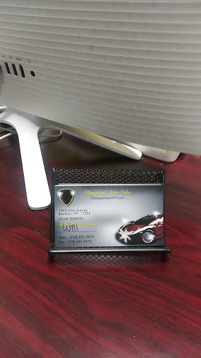 Used Car Dealer «Champions Auto Sales», reviews and photos, 1942 Utica Ave, Brooklyn, NY 11234, USA