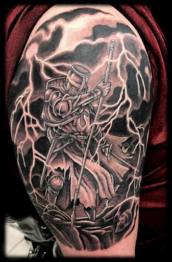 Explore jersey shore tattoo ideas, creative tattoo ideas in Enid, available at Culture Tattoo