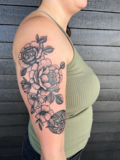 Explore curious george tattoo ideas, creative tattoo ideas in Fort Oglethorpe, available at The Helm Tattoo & Piercing