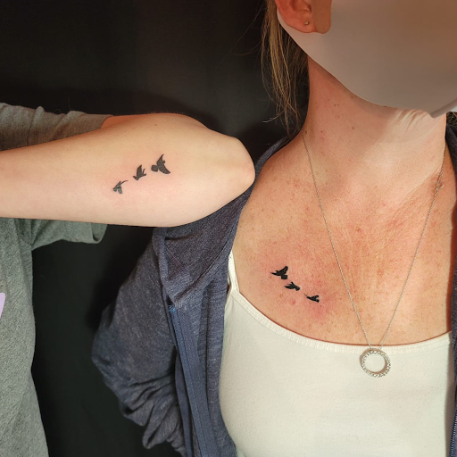 Explore friends tv tattoo ideas, creative tattoo ideas in Coral Springs, available at Salvation Tattoo Lounge Coral Springs