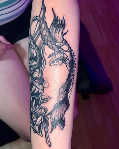 Explore liver transplant tattoo ideas, creative tattoo ideas in Gautier, available at Voodoo Tattoo