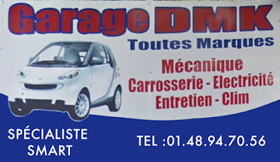 Garage D.M.K - Spécialiste SMART à Montreuil