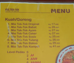 Mie Tek Tek (Bang Doel photo