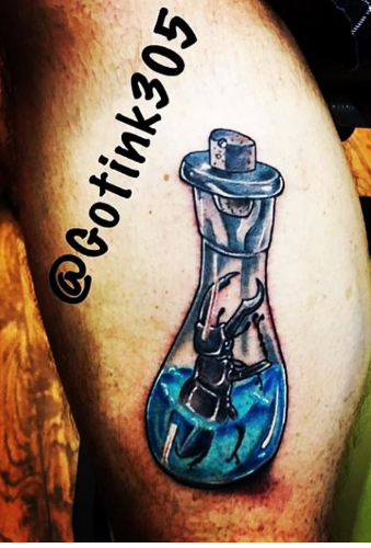 Explore half sleeve tattoo design ideas, creative tattoo ideas in Hialeah, available at Allstar Tattoo & Body piercing