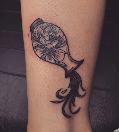 Explore bartender tattoo ideas, creative tattoo ideas in North Tonawanda, available at Dark Side Ink Tattoo Studio