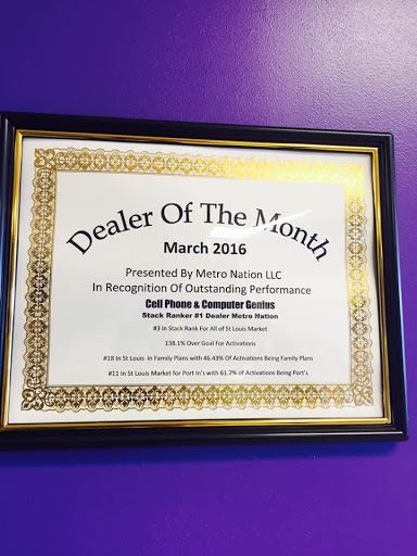 Cell Phone Store «Cellphone and Computer Genius», reviews and photos, 1774 N New Florissant Rd, Florissant, MO 63033, USA