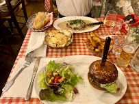 Hamburger végétarien du Restaurant La Ferme à Dédé à Grenoble - n°1