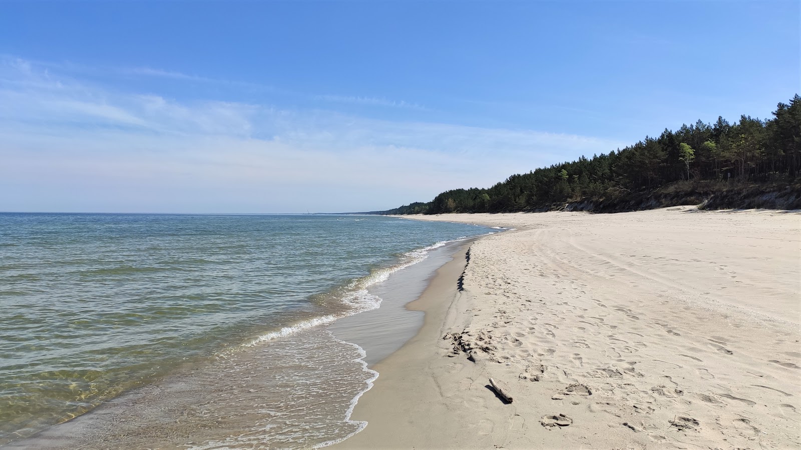 Photo of Katy Rybackie ent 47 with bright sand surface