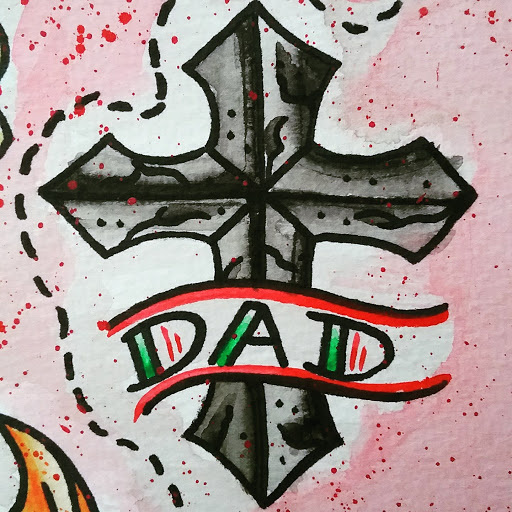 Explore mom tattoo ideas for men, creative tattoo ideas in Little Rock, available at THE ORIGINAL ARCH STREET TATTOO COMPANY EST.2014 FBAARON DALE STINSON