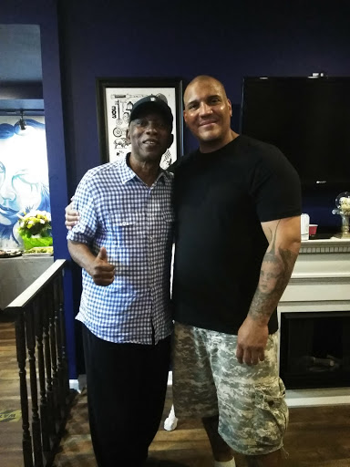 Explore lfc tattoo ideas, creative tattoo ideas in Bronx, available at Brass Knuckles Ink Tattoo Studio