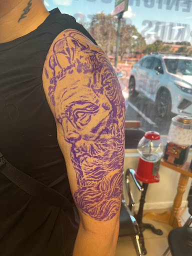 Explore muay thai tattoo ideas, creative tattoo ideas in Sarasota, available at SEVEN SINS Tattoo Studio