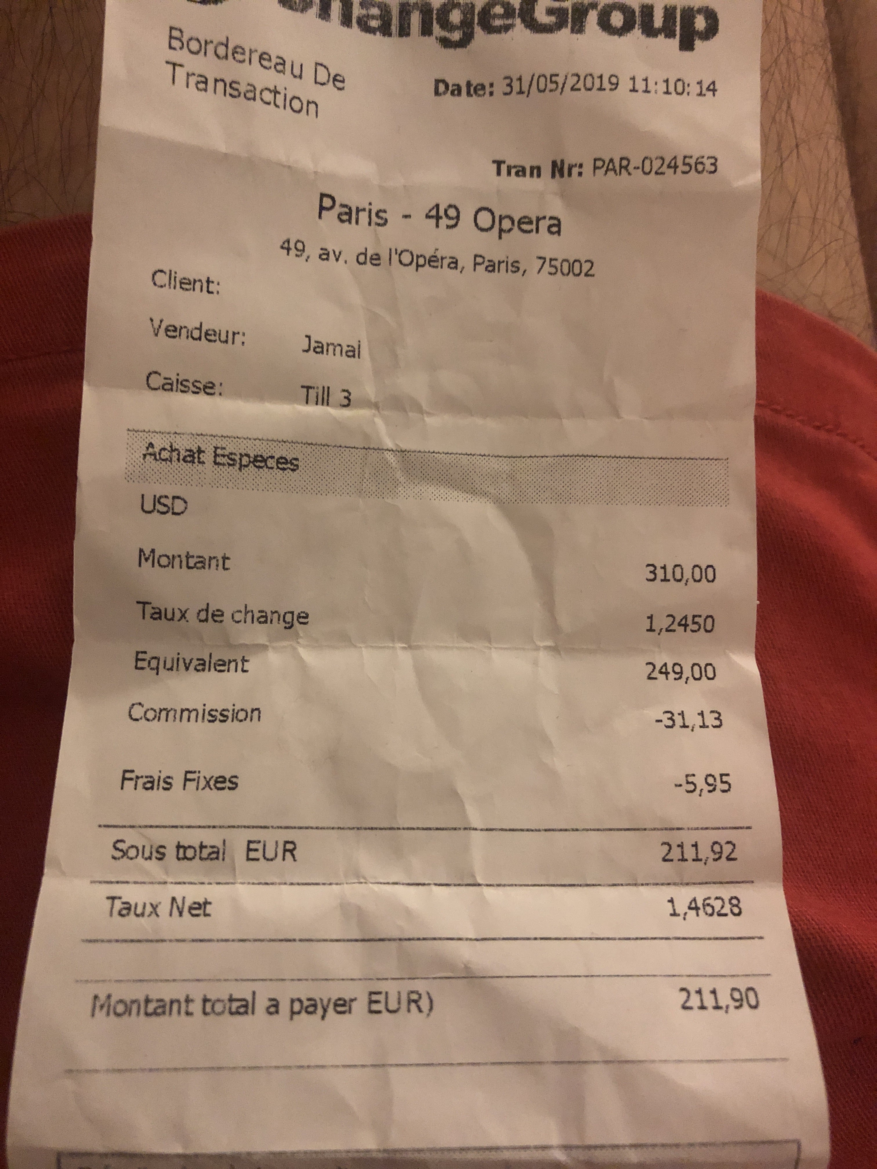 Photo n° 1 de l'avis de Binali.u fait le 02/06/2019 à 21:27
