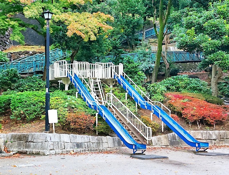江戸川公園 ダブル滑り台