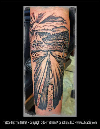 Explore half chest tattoos for men ideas, creative tattoo ideas in Topeka, available at Artist Alley Studio Tattoos & Piercings