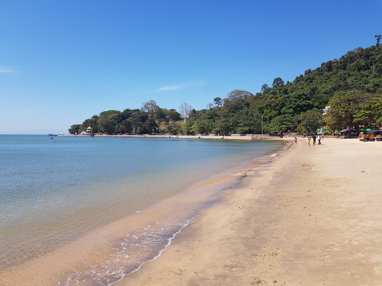 Zdjęcie Kep Beach z powierzchnią beżowy piasek