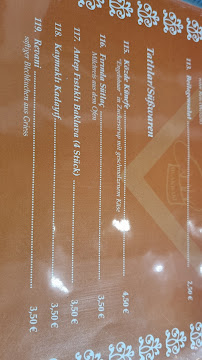 Restaurant turc Ocakbasi Grillrestaurant à Gifhorn (le menu)