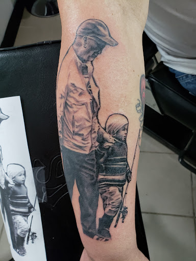 Explore tattoo ideas for female half sleeve, creative tattoo ideas in Warren, available at Dark Horse Tattoo Co. LLC.