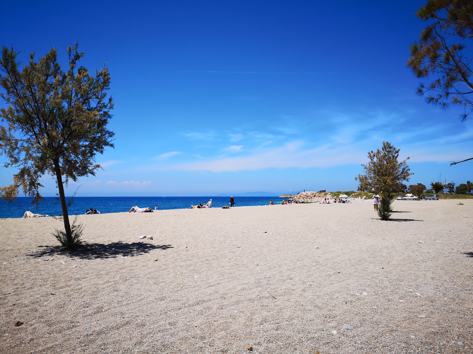 Foto van Glyfada II met groen water oppervlakte