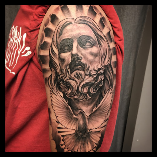 Explore creative morse code tattoo ideas, creative tattoo ideas in Fairfield, available at True Tattoo Studio