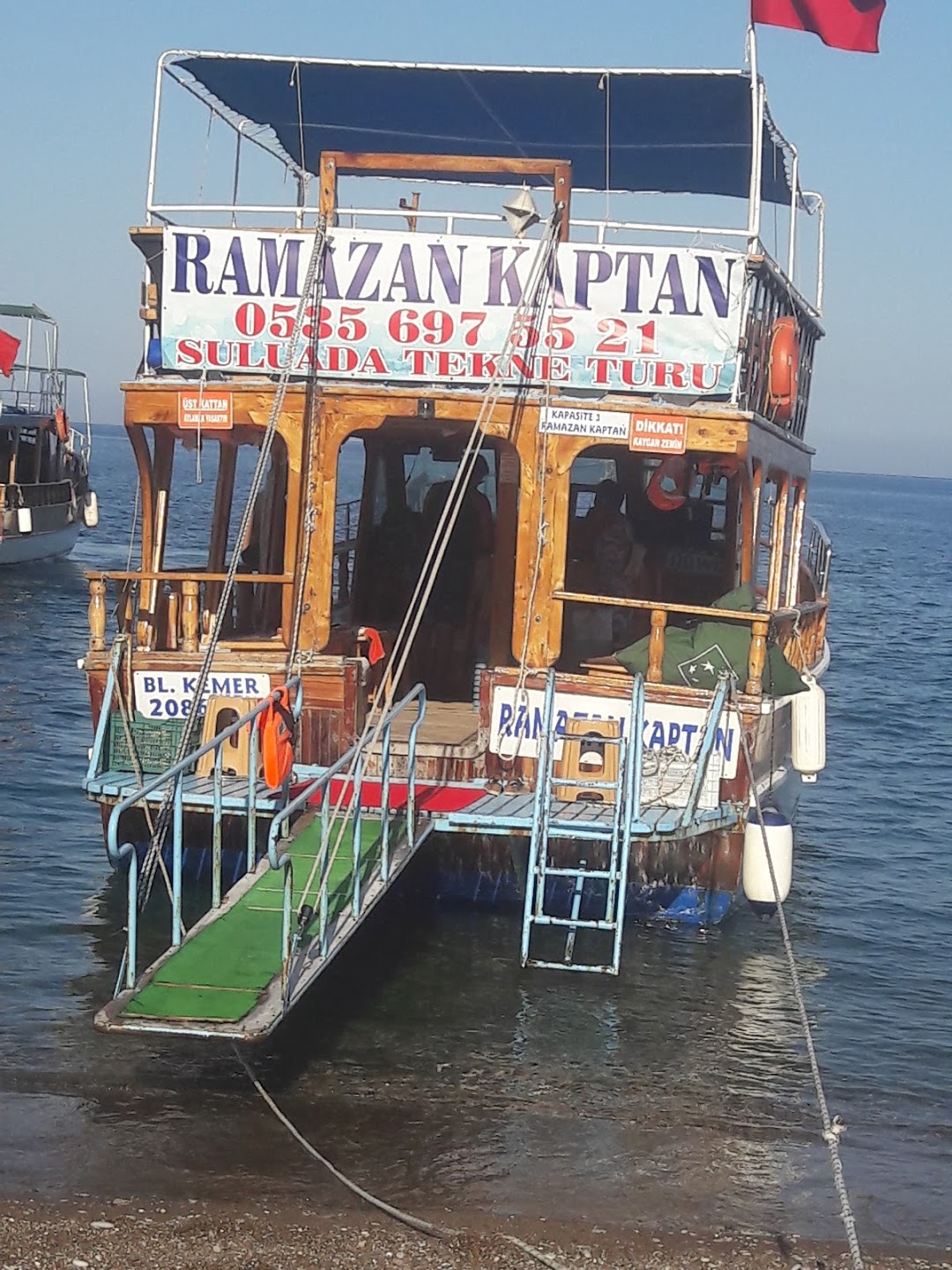 Ramazam Kaptan Sulu Ada Tekne Turu
